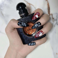 Faux ongles à presser noirs et rouges, motif cercueil, peints à la main, avec rose blanche, papillon, coquillage et perle, en acrylique de taille moyenne, 10 pièces, vente en gros et pour clients