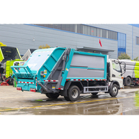 JAC 4*2 compacteur de déchets diesel compacteur de déchets camiones compactador recolectores de basura de recolecion