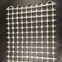 Écran LED flexible en maille transparente IP67 pour extérieur, grille transparente, P50 P83 P100 P125 pour façade multimédia et publicité en ascenseur