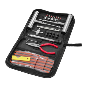 Kit de réparation de pneus de voiture et de moto, ensemble d'outils de réparation de pneus pour garage, accessoires automobiles, outil de réparation de crevaison pour voitures et motos - Product Image 1