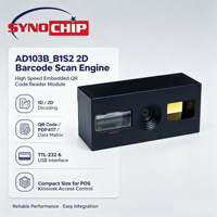 Motor de Escaneo de Códigos de Barras Integrado AD103B 1D/2D, Lector de Códigos QR, Data Matrix, PDF417, CMOS 640x480, USB TTL 232, para Kiosco, Control de Acceso, Inventario