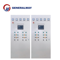 Armoire de distribution électrique certifiée OEM CCC avec contrôle PLC / Panneau de distribution électrique intégré avec HMI et E/S à distance