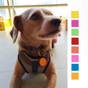 Etiquetas redondas de silicona para identificación de mascotas, las más vendidas, animales, perros, 1 ud./bolsa opp, logotipo de marca personalizado, acolchadas, sin cantidad mínima de 7-15 días, Silicona - Product Image 5