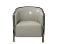 Fauteuil d'appoint rembourré moderne, chaise longue de qualité commerciale pour projet de hall d'hôtel