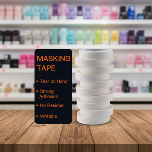 Ruban <span class=keywords><strong>de</strong></span> masquage à adhérence moyenne pour peinture intérieure, retrait propre sans résidus collants, ruban <span class=keywords><strong>de</strong></span> <span class=keywords><strong>peintre</strong></span> en papier crépon - Product Image 1