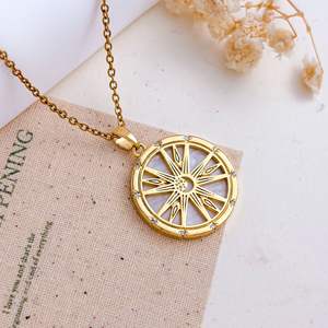 Collar con Colgante de Moda, Novedad 2026, Acero Inoxidable, Joyería de Lujo Resistente al Deslustre, Popular en EE. UU. y Europa - Product Image 2