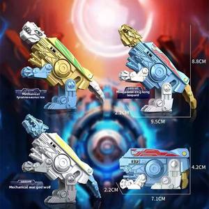 Juguete Giratorio 2 en 1 con Forma de Dinosaurio, Giroscopio de Dedo, Alivio del Estrés, Tecnología de Plástico Negro para Todas las Edades - Product Image 1