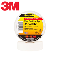 Cinta eléctrica de codificación de color de vinilo escocés de alto rendimiento MACtape 3M 35 cables eléctricos Cables cinta aislante de vinilo electrónico