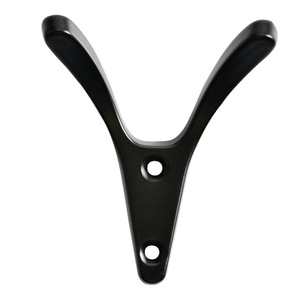 Zinc Alloy Coat <b>Hooks</b> Animal Shape <b>Wall</b> Mounted Durable Black For Bathroom Wardrobe Door - Product Image 3