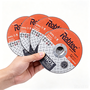 Disque de coupe en résine robuste 125x1.2x22.2mm pour meuleuse d'angle - Disque de coupe métallique de qualité industrielle (12200 tr/min) - Product Image 2