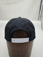 Gorras de Golf Personalizadas con Logotipo Bordado en Goma, Gorra Deportiva de Nailon Perforado de 5 Paneles, Gorras de Béisbol Impermeables con Cierre a Presión y Cuerda