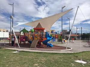 Chất lượng cao ngoài trời thiết bị công viên bóng râm tán vải độ bền kéo ngoài trời cấu trúc màng mái - Product Image 5