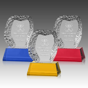 Trofeo a Forma di Cuore in Cristallo K9 Texturizzato, Premio per Donazioni Benefiche, Regalo Aziendale per Team - Product Image 4