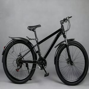 Bicicleta de Montaña MTB de 24/26 Pulgadas con Cuadro de Acero al Carbono, 21 Velocidades, Capacidad de Carga de 150 kg, Frenos de Disco, Soporte de Fábrica OEM/ODM, Venta al Por Mayor KB93 150kg Ind - Product Image 1