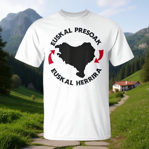Camiseta de los prisioneros vascos al País Vasco - Product Image 3