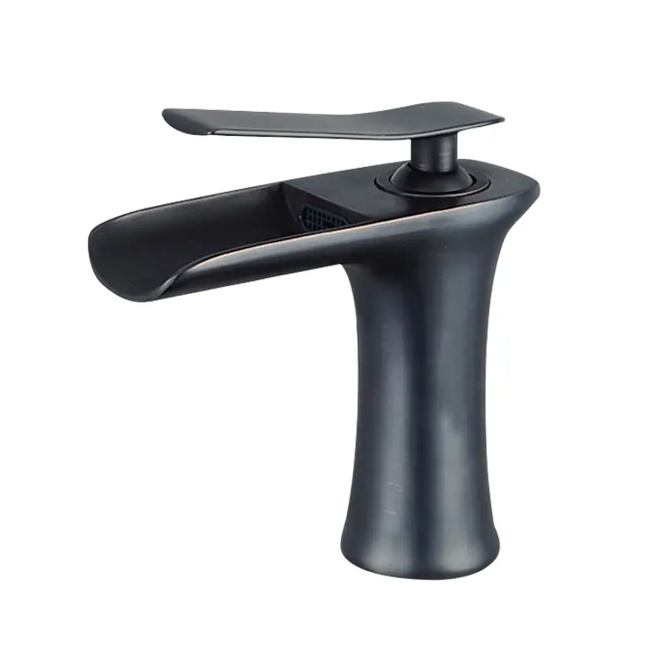 Bathroom Faucet Waterfall Basin Mixer Tap Oil Rubbed Bronze Water Faucet