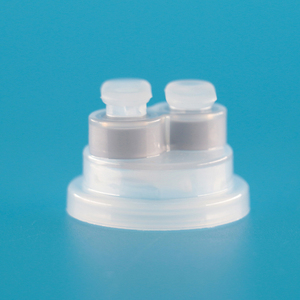 Double Valve PP 30mm, bouchon Double Port, vente promotionnelle, de haute qualité, anti-pause, pour conteneur médical - Product Image 2