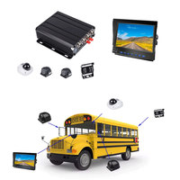 MDVR Industrial OEM ODM de 4 Canales con Vista Previa de Pantalla Completa, Codificación H.265, 4G WiFi, GPS y Plataforma JT808 Opcionales