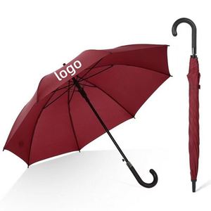 Manufacturer Wholesale Golf <b>Umbrella</b> Custom Logo Windproof Straight <b>Large</b> Rain Outdoor Business Promotional Gift - Product Image 2