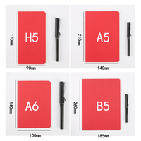 Cuaderno con Cubierta Colorida en Oferta, Tamaño A6/A5/B5, al por Mayor para Estudiantes, Empresas, Reuniones, Publicidad, Logotipo Personalizado, 30 Hojas, 60 Páginas