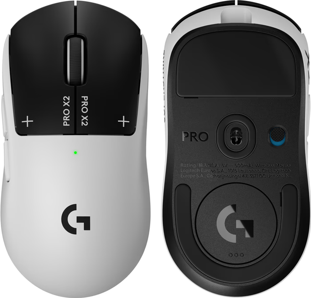Logitech G PRO X2 SUPERSTRIKE LIGHTSPEED Wireless Gaming Mouse