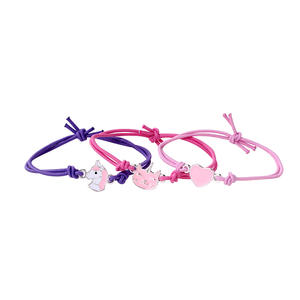 Bestone Niedliche Großhandels-BFF-Freundschaftsarmbänder – Geflochtene Charm-Armbänder für Kinder – Maßgefertigte Kinderarmbänder für Mädchen - Product Image 2