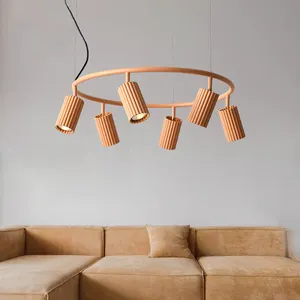 Lampadario di Design di lusso moderno in ferro europeo italia per la decorazione della lampada ad anello luminoso a LED per interni