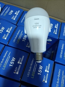 Bombilla LED de Emergencia Recargable Inalámbrica Portátil con Base B22/E27, Batería de 1500 mAh, Temperatura de Luz de 3000-6500 K - Product Image 6