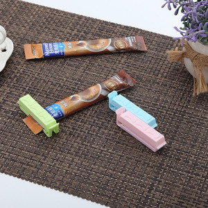 Sac alimentaire en plastique, pour le stockage du pain, du café, Clip étanche, coloré, peut être personnalisé, rangement des aliments - Product Image 6