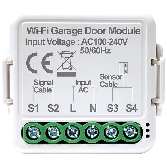 WiFi Mini Controller Wireless Rolling Shutter Garage Door Switch Module Graffiti Intelligent Remote Control Timer