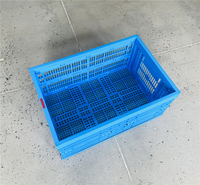 Caisse de rangement pliable et empilable en plastique PP recyclable pour une utilisation pratique à la maison et au bureau