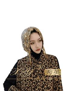 New fashionable headscarf, Muslim nylon scarf, breathable and eco-friendly, suitable for all seasons - Product Image 2