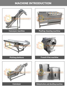 Machine de fabrication de frites entièrement automatique/usine de fabrication de frites/ligne de production de frites - Product Image 2