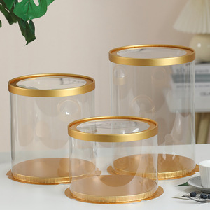 <span class=keywords><strong>2025</strong></span> nóng bán màu đen rõ ràng dùng một lần bánh mì Hộp PET PE Hộp Quà tặng đám cưới kích cỡ khác nhau cho thực phẩm sử dụng cho bao bì hiển thị - Product Image 4