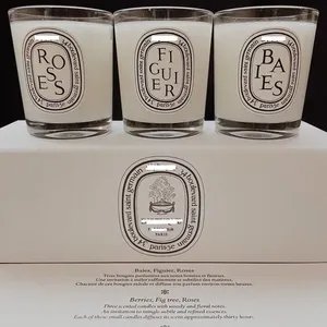 Diffuseur d'air pour <span class=keywords><strong>voiture</strong></span> en gros, marque haut de gamme, bougies parfumées à la freesia en cire de soja écologique, sans fumée, pour l'intérieur, cadeau - Product Image 3
