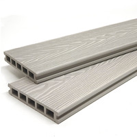 Plancher de pont en plastique WPC, en bois et plastique, composite pour l'extérieur, plancher de la chine, panneau wpc