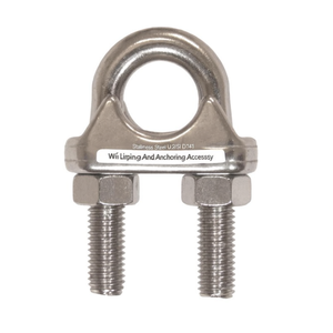 Ttake Stainless Steel <b>U</b>-Bolt <b>Clamp</b> AISI 316 DIN 741 Lifting And Anchoring Accessory - Product Image 2