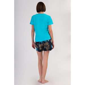 Women's XXL O-Neck Short Sleeve Oval <b>Jacket</b> <b>Suit</b> - Product Image 1