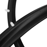 Paire de joints d'étanchéité de porte gauche et droite en caoutchouc pour Camaro Firebird Trans 70-81