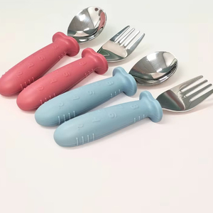 Ensemble d'alimentation durable sans BPA pour tout-petits avec tasse et bol, vaisselle manuelle pour bébé pour la maison et la cuisine - Product Image 4