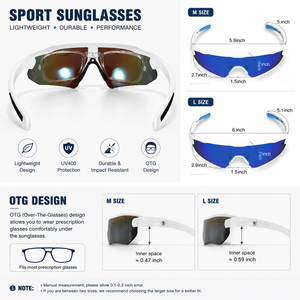 Lunettes de soleil flottantes HUBO pour la pêche et le surf, polarisées, monture TR90, protection contre l'eau de mer, lunettes de soleil de sport pour la plage et la navigation de plaisance - Product Image 4