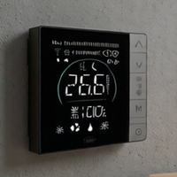 Thermostat tactile LCD Carrier THT pour ventilo-convecteur 2 ou 4 tuyaux, contrôleur intelligent CVC