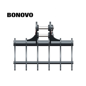 Precio de fábrica Bonovo Rastrillo <span class=keywords><strong>Mini</strong></span> Excavadora 0,8 Ton Excavadora Raíz Rastrillo - Product Image 2