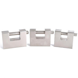 <span class=keywords><strong>Candado</strong></span> Rectangular Anti-Corte de Hierro de 70 mm de Grosor, <span class=keywords><strong>Candado</strong></span> de Seguridad con Hoja <span class=keywords><strong>Gigante</strong></span> Cromada para Puerta de Almacén, Venta al por Mayor de Fábrica - Product Image 4