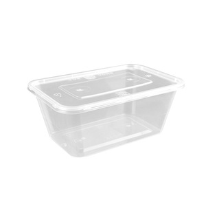 Dianjie - Vajilla Desechable, Loncheras con Tapa, Aptas para Microondas, Recipientes para Alimentos de Grado Alimenticio - Product Image 2