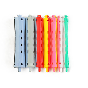 Rizadores de pelo personalizados de doble color para uso transfronterizo, varillas de plástico para permanente, herramientas de peinado, suministros para peluquerías, rizadores de pelo. - Product Image 5