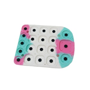 แป้นพิมพ์และคีย์บอร์ดยางซิลิโคนพร้อมเม็ดคาร์บอน - Product Image 3