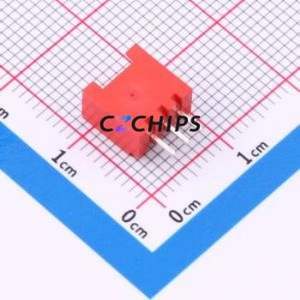 A200E1L1-2R3P12 Wire-to-Board Pin Header Through hole Component (THT),P=2mm Connector 1x3P 2mm Through Hole HY - Product Image 2