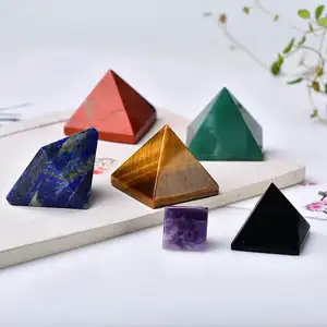 Pyramid Natural Amethyst Pyramid Crystal Energy Healing Tower For Witchcraft Supplies Meditation Reiki Balancing