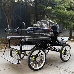 La meilleure charrette à chevaux Marathon Chariot à chevaux Poney Chariot à poney Sulky à <span class=keywords><strong>4</strong></span> roues à vendre - Product Image 2